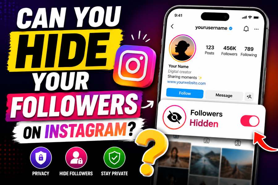 Can You Hide Your Followers on Instagram