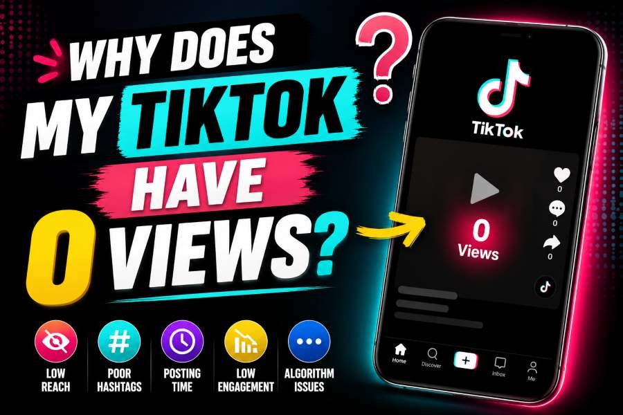 Why Does My TikTok Have 0 Views